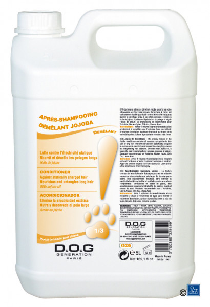 Dog Génération® Shampoo Jojoba-Pflegespülung 5L