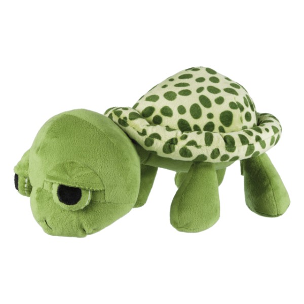 Hundespielzeug Schildkröte, Tierstimme, Plüsch, 40 cm